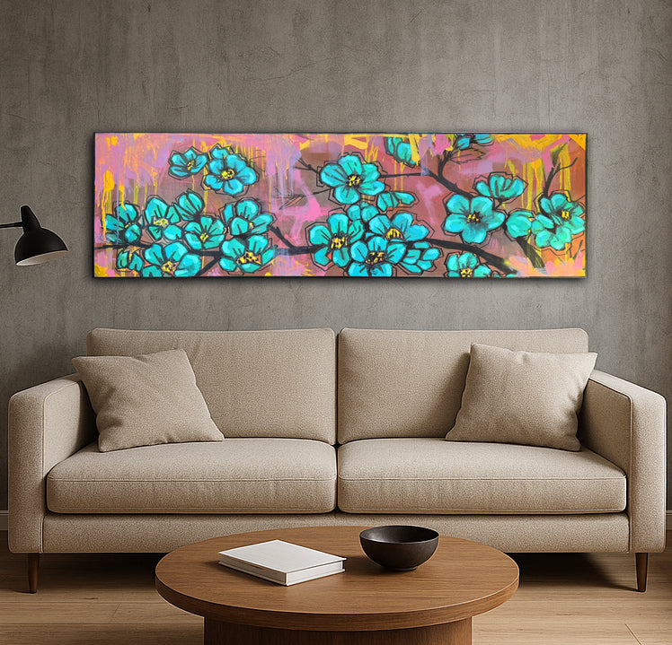 Blue Blooms for Fall