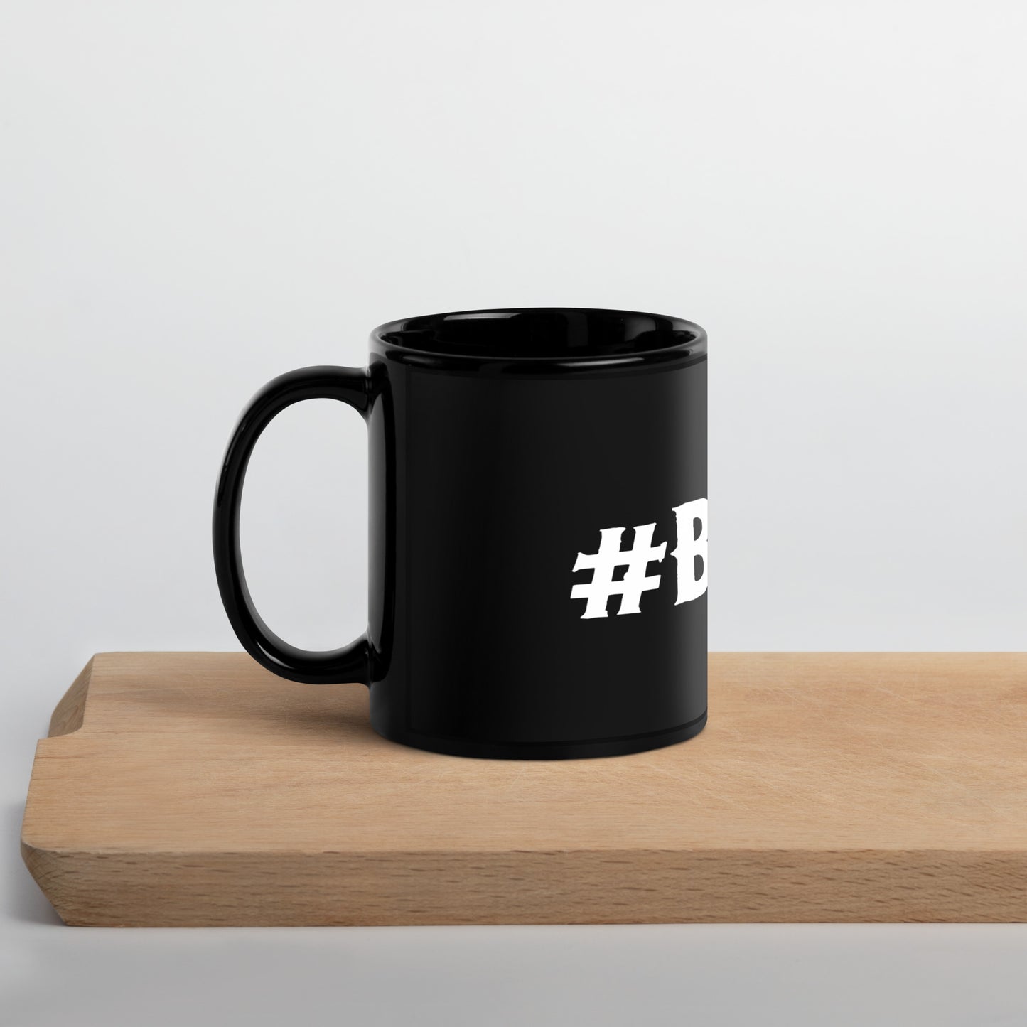 #BCFU - Black Glossy Mug