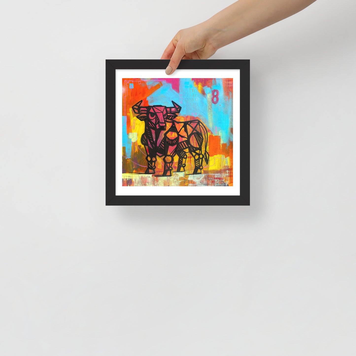 El Toro Ocho - Framed photo paper poster