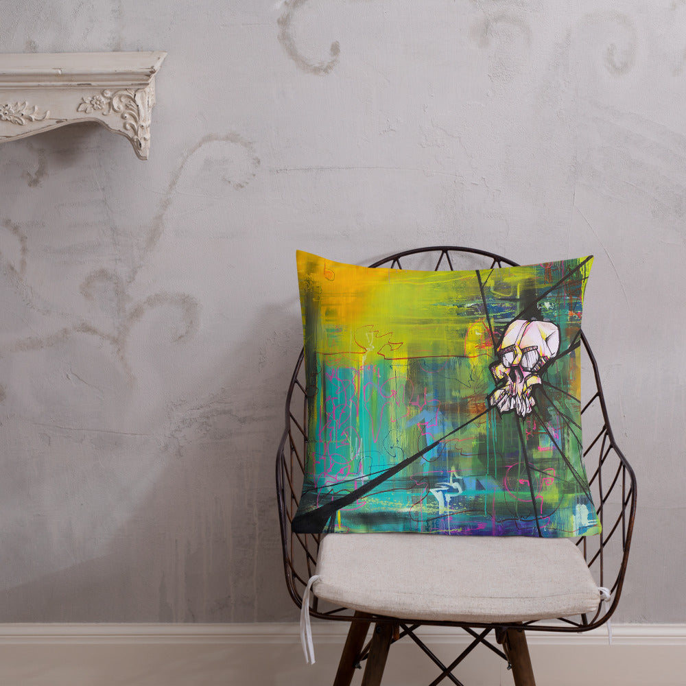 Matrix Skull - Pillow