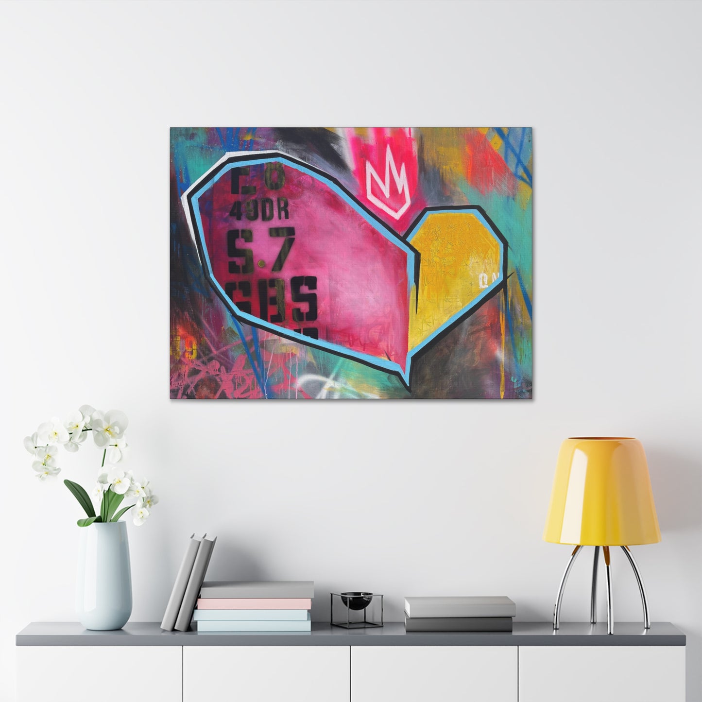 A Kings Heart  - Canvas Gallery Wraps