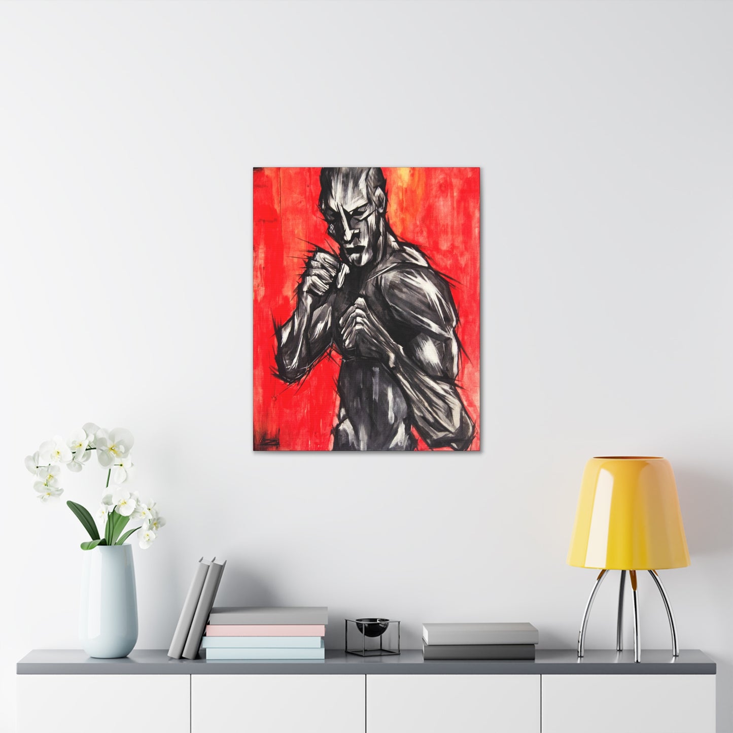 Shadow Fighter - Canvas Gallery Wraps
