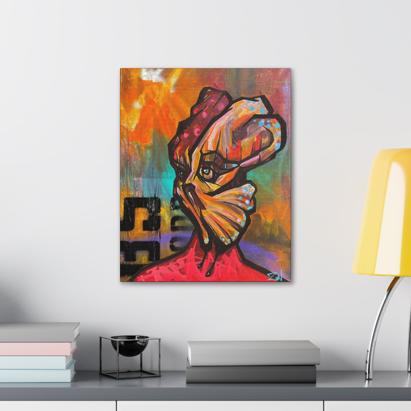 Butterface - Canvas Gallery Wraps
