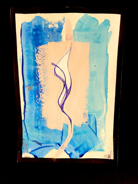 Blue Flame Blooming