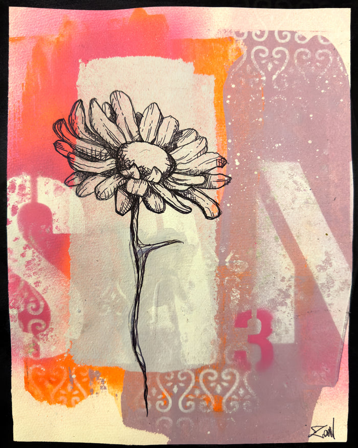 Bloom Club flower print by Zon