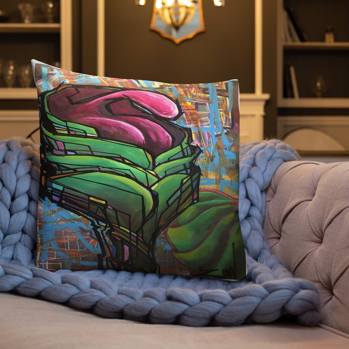 The Manifestation Flower Pillow