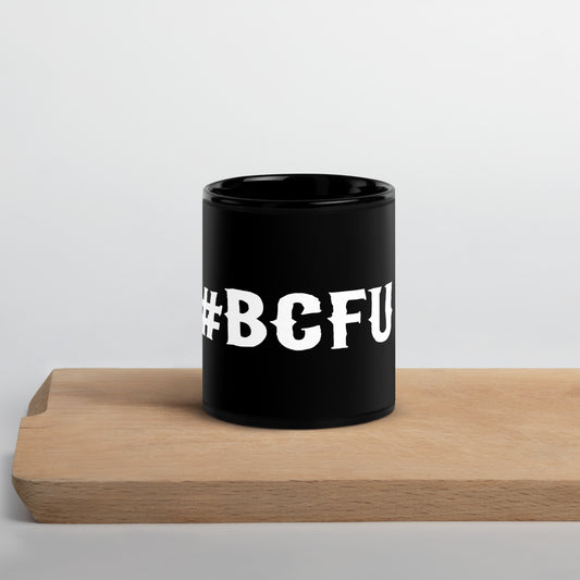 #BCFU - Black Glossy Mug