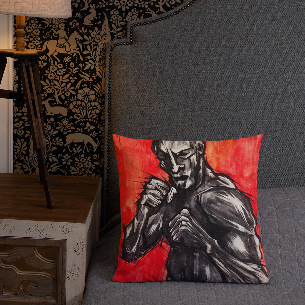 Shadow Fighter Pillow